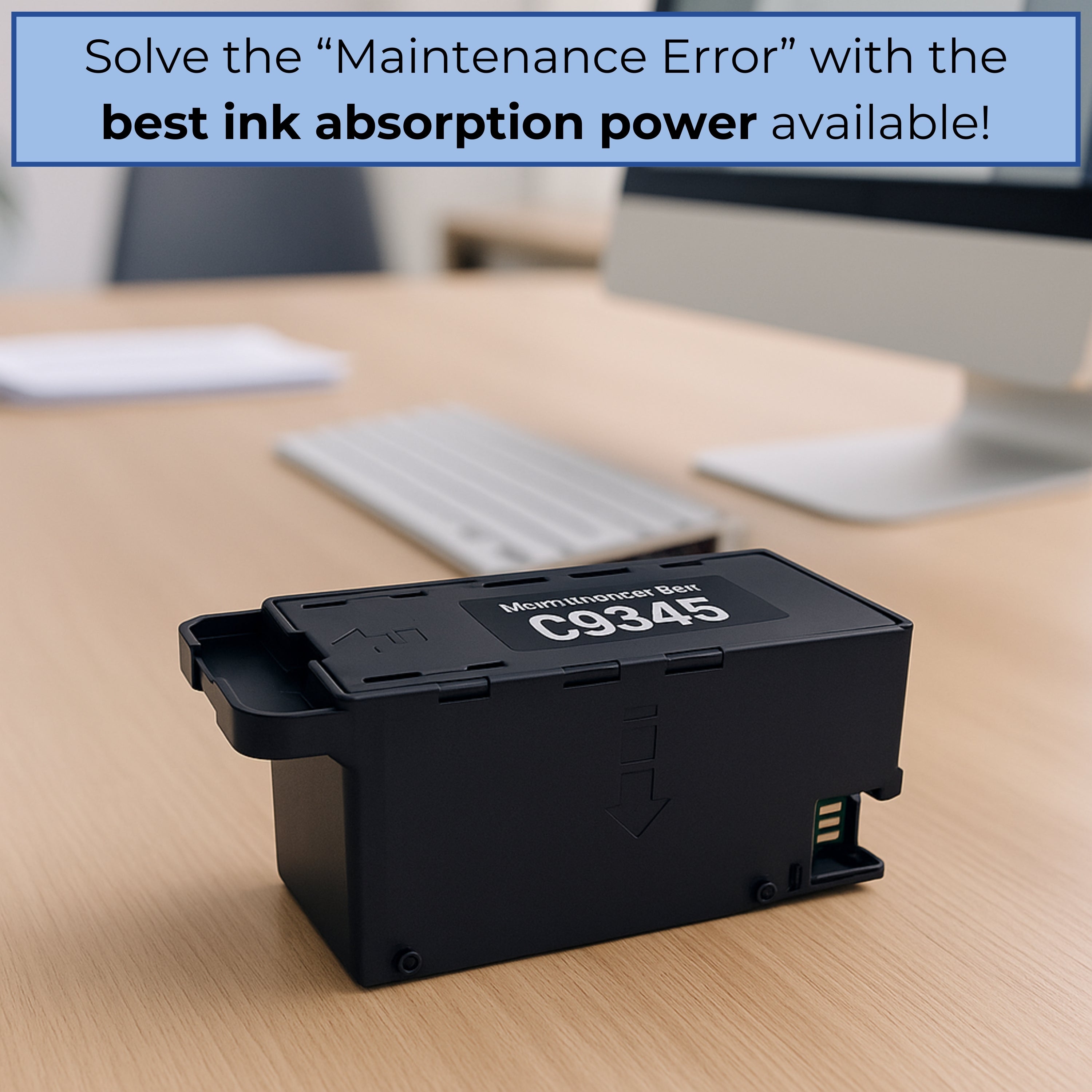 Compatible C9345 Epson Ink Maintenance Box – PROINK High-Absorption, Pre-Chipped