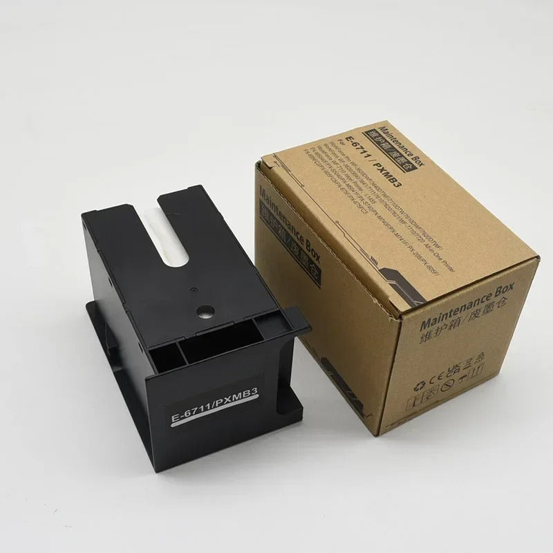 Compatible T6711 Maintenance Box for Epson WorkForce & EcoTank Printers – High Capacity Ink Waste Tank